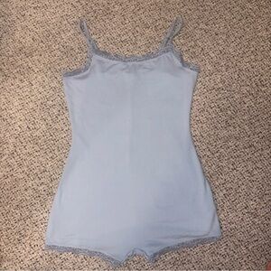 Justify Sleepwear ~ Light Blue Lace Romper